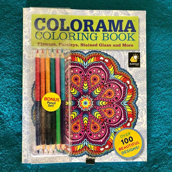 10 Coloring Books & Gel Pen Bundle - Picture 2 of 14